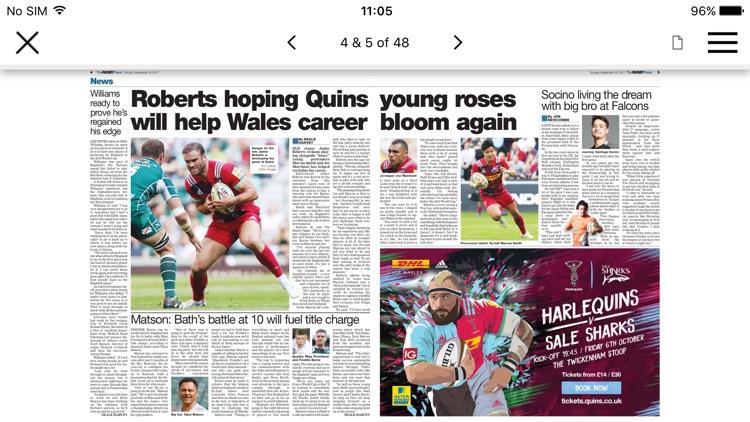 Rugby Paper - Welsh Edition screenshot-3