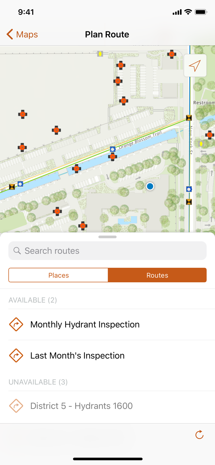 ArcGIS Navigator screenshot 1