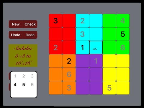 Logi5Puzz+ 3x3 to 16x16 Sudokuのおすすめ画像9