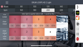 Drum Loops HD 2 Light screenshot