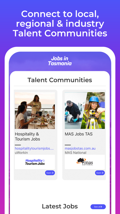 Jobs in Tasmania Screenshot