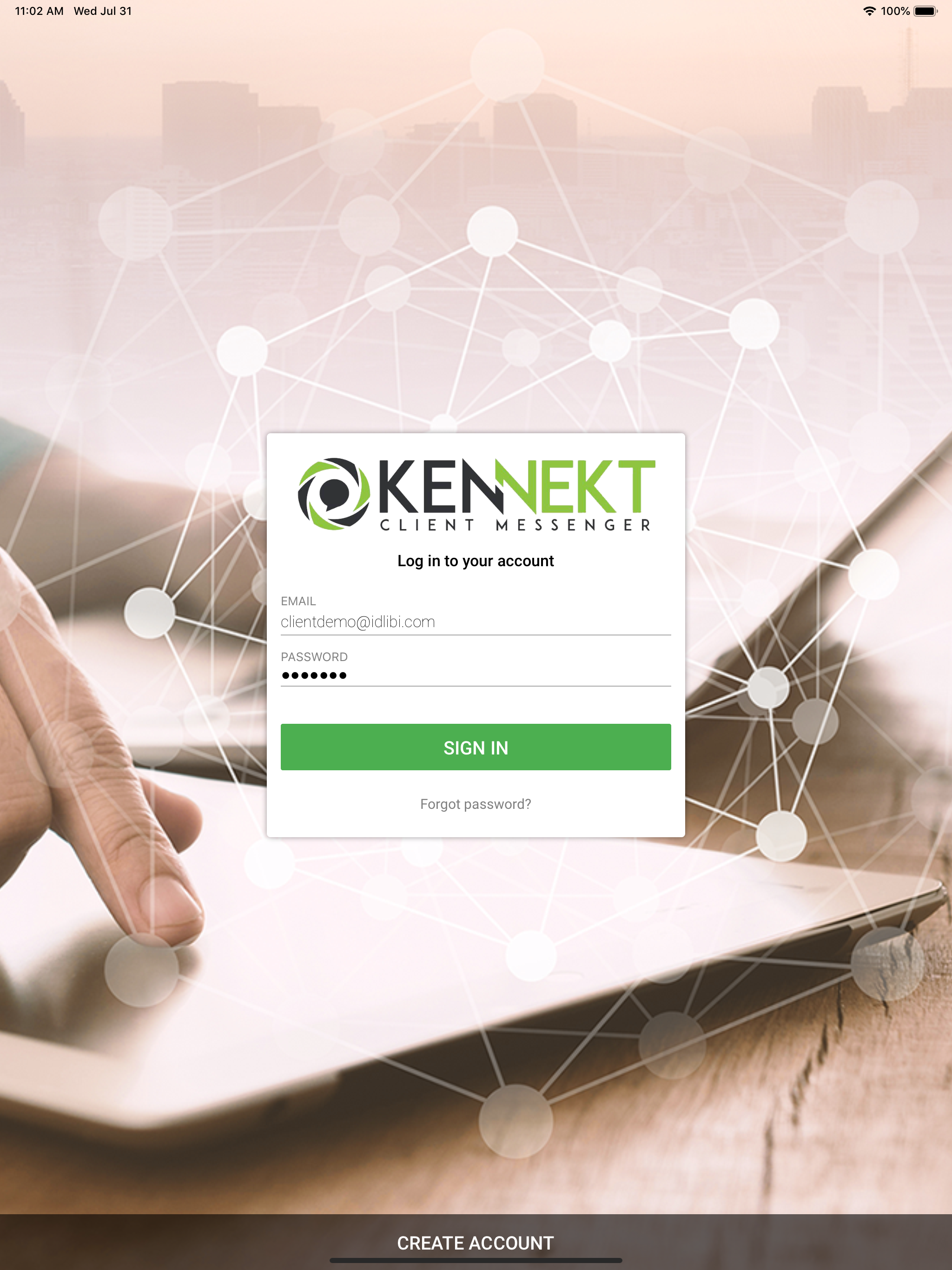 KENNEKT Client Messenger screenshot 11