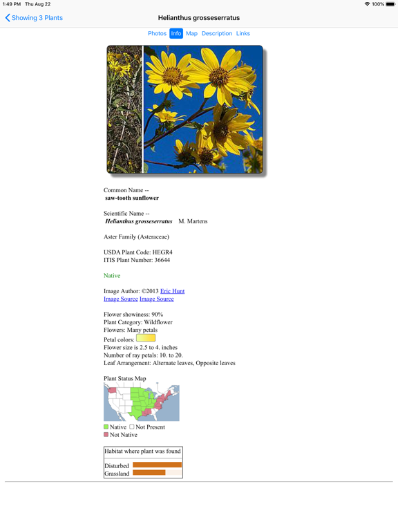 Screenshot #6 pour Wisconsin Wildflowers