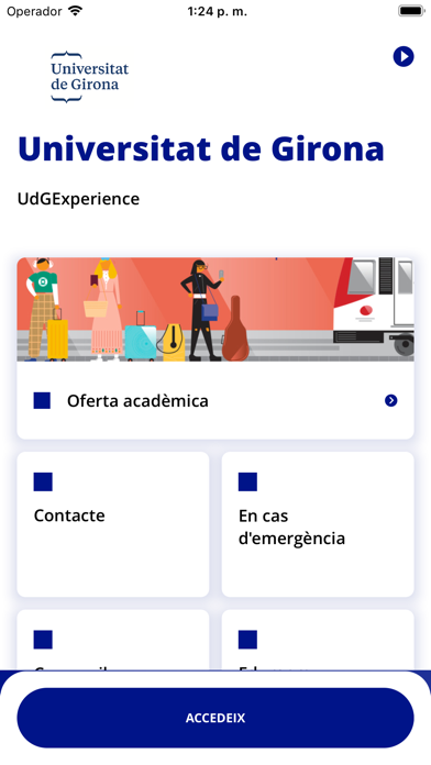 Universitat de Girona Screenshot