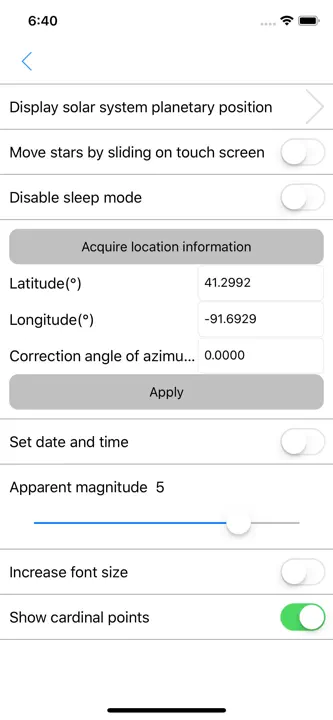 Constellation Map mobileのスクリーンショット（7/8）
