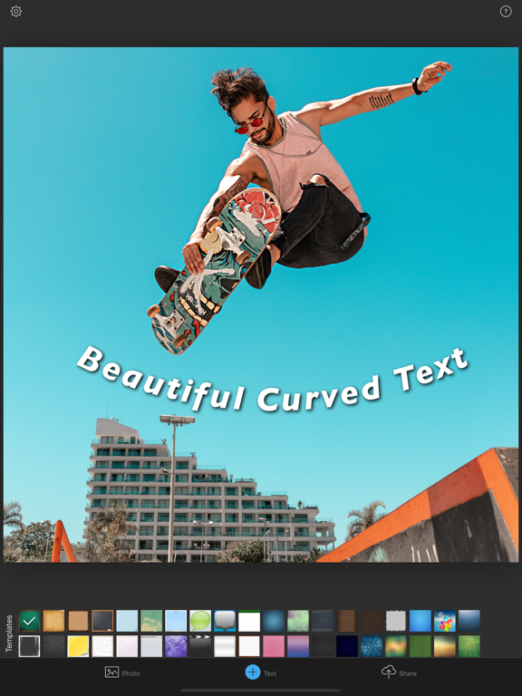 Screenshot #1 for Curved Text