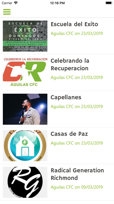 Screenshot #3 pour Aguilas CFC-R