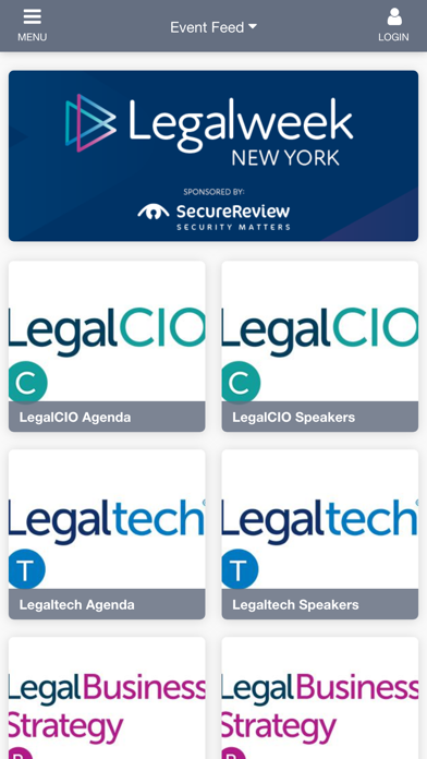 Screenshot #1 pour Legalweek NY