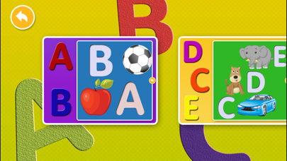 Swanky Alphabet Puzzle Games Screenshot