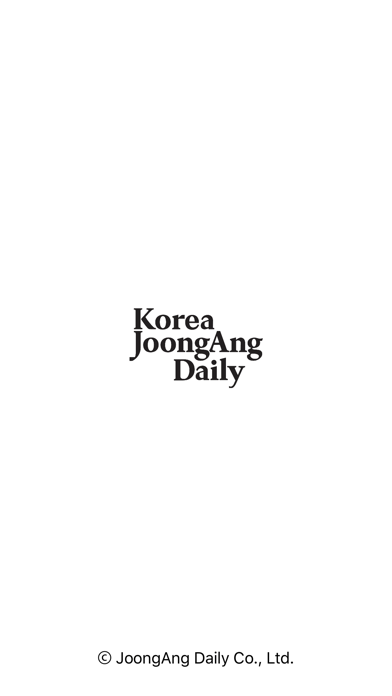 Korea JoongAng Daily Screenshot