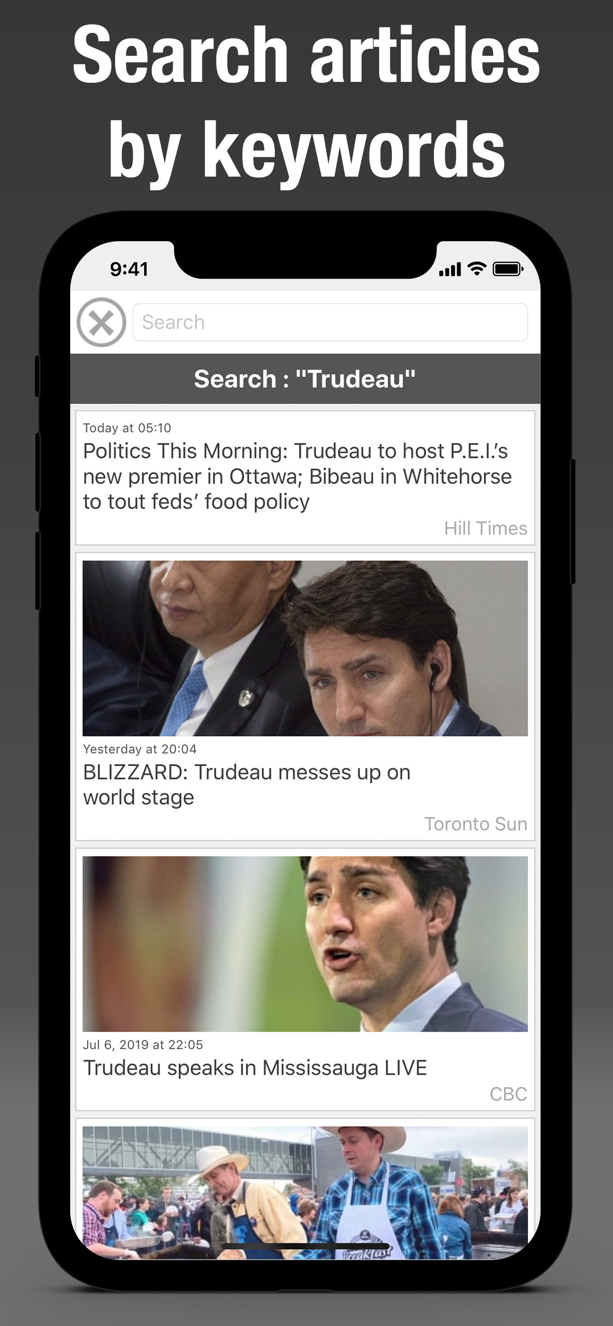 Canada Press screenshot 4