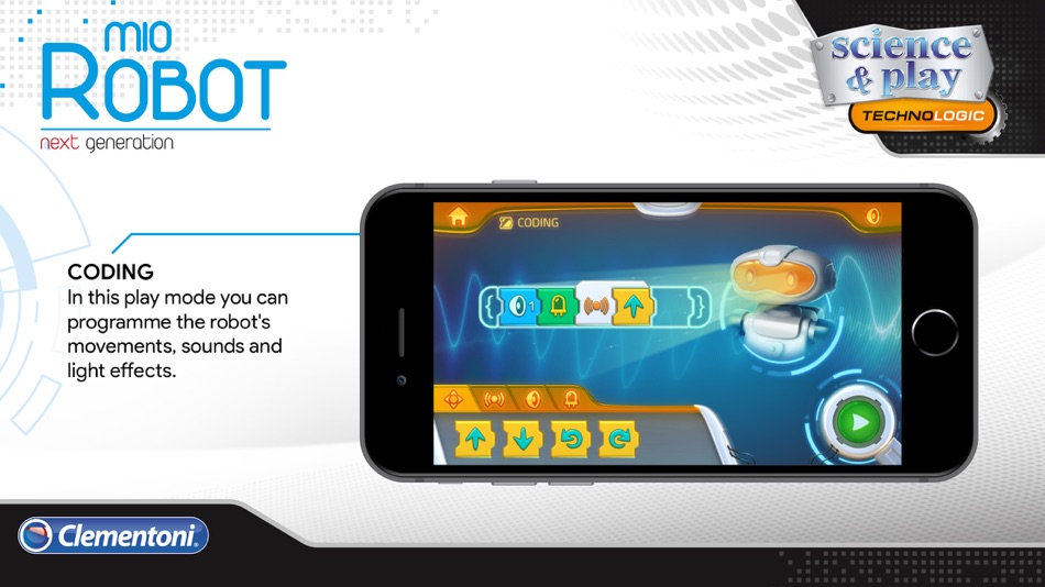 #5. Mio, The Robot (iOS) Podle: Clementoni S.p.A.