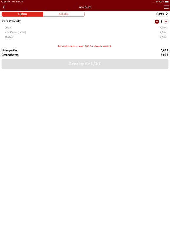 Screenshot #5 pour Pizza Express Puchheim