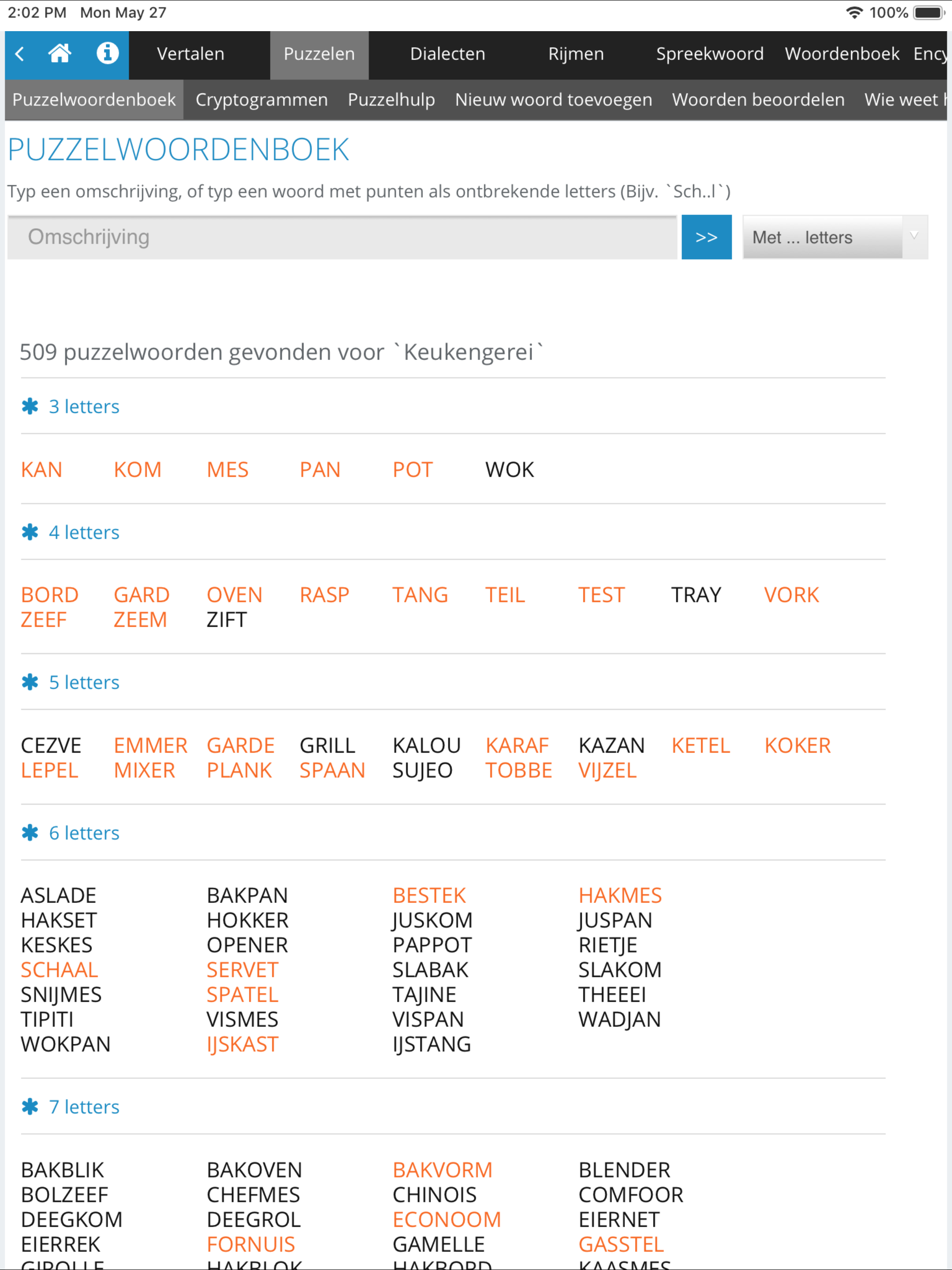 TaalApp screenshot 13