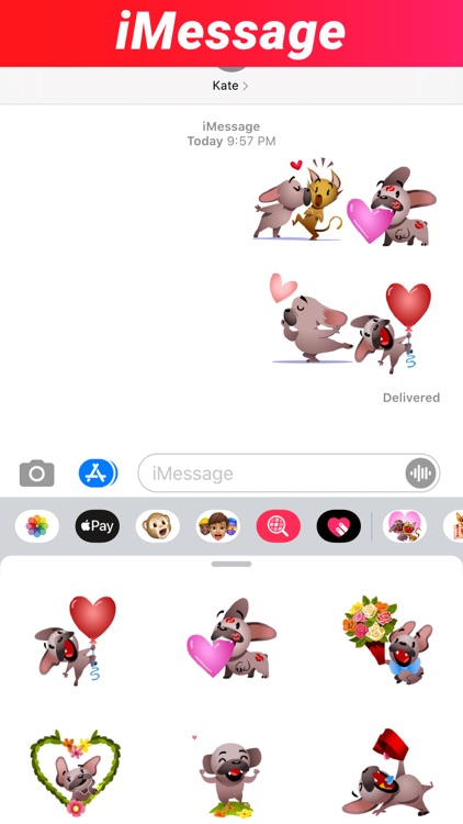 Valentines Day Stickers GIF IM