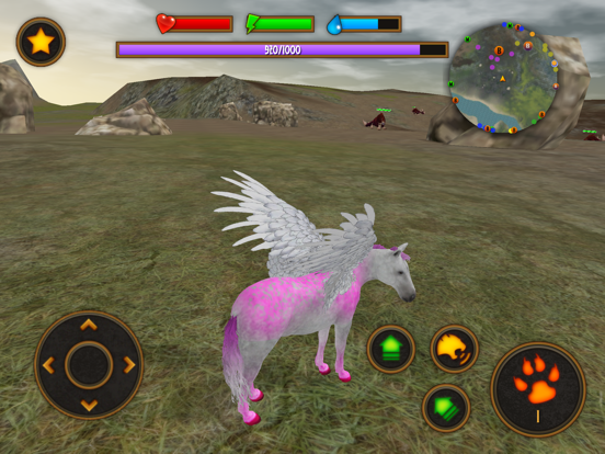 Clan of Pegasus - Flying Horse iPad screenshot 2 - Games app
