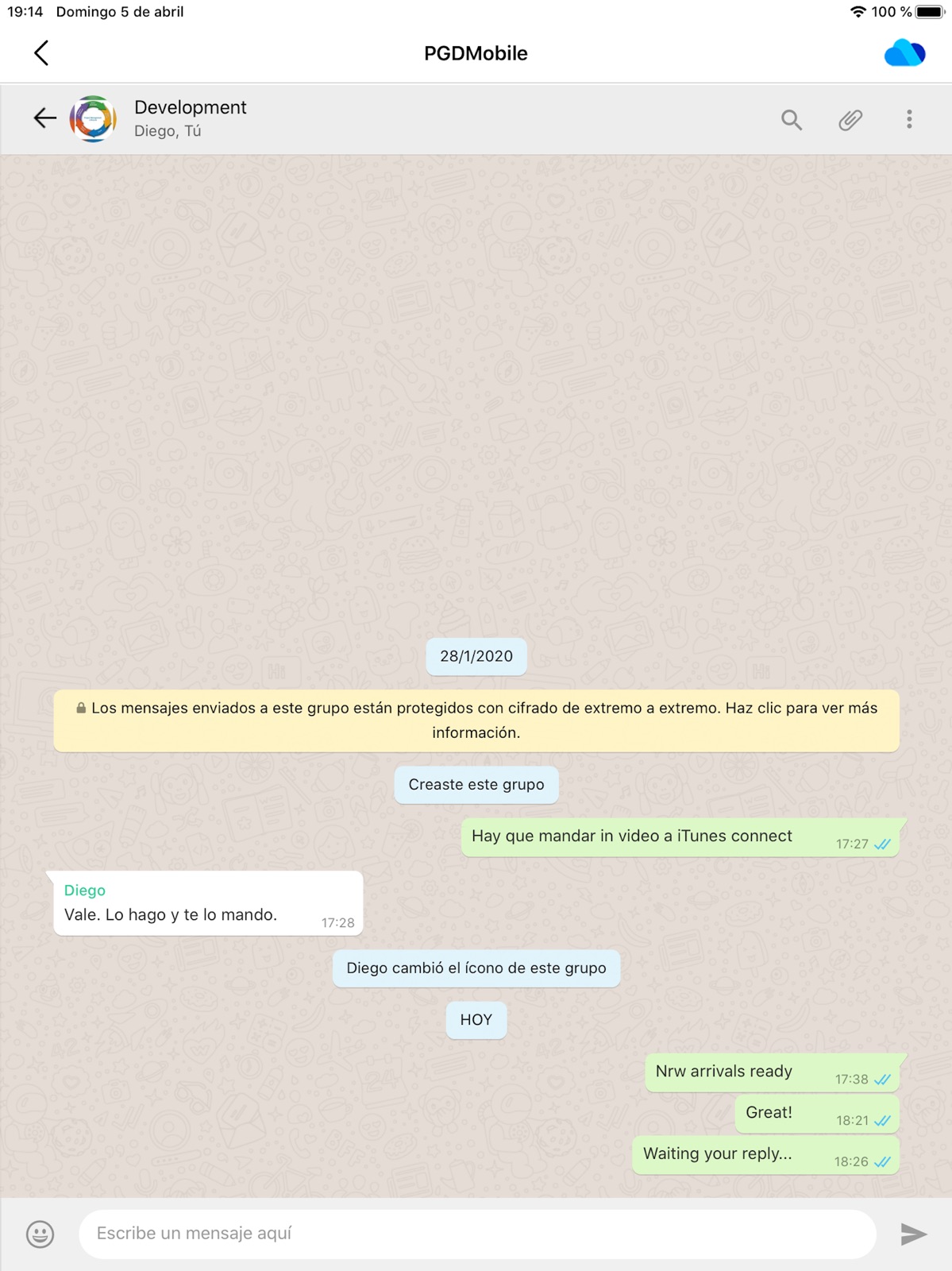 Multi Messaging for WhatsApp ipad screenshot 4