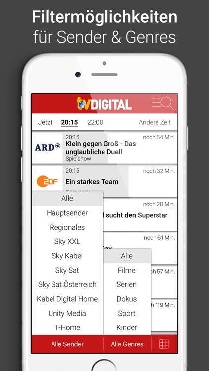 TV DIGITAL Fernsehprogramm