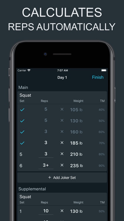Ultimate 5/3/1 - Workout Log screenshot-3