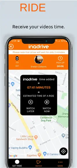 Game screenshot InADrive: Ride 'n' watch app apk