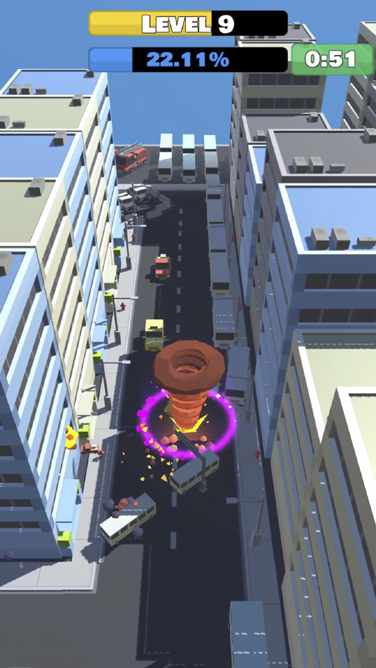 #1. Tornado.io 2 - The Game 3D (iOS) 由: Joao Milone