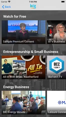 Game screenshot BizTV: Business Videos apk