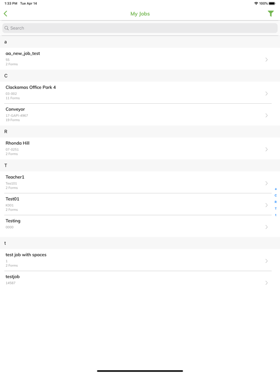 Core Cloud Systems 2.0 iPad screenshot
