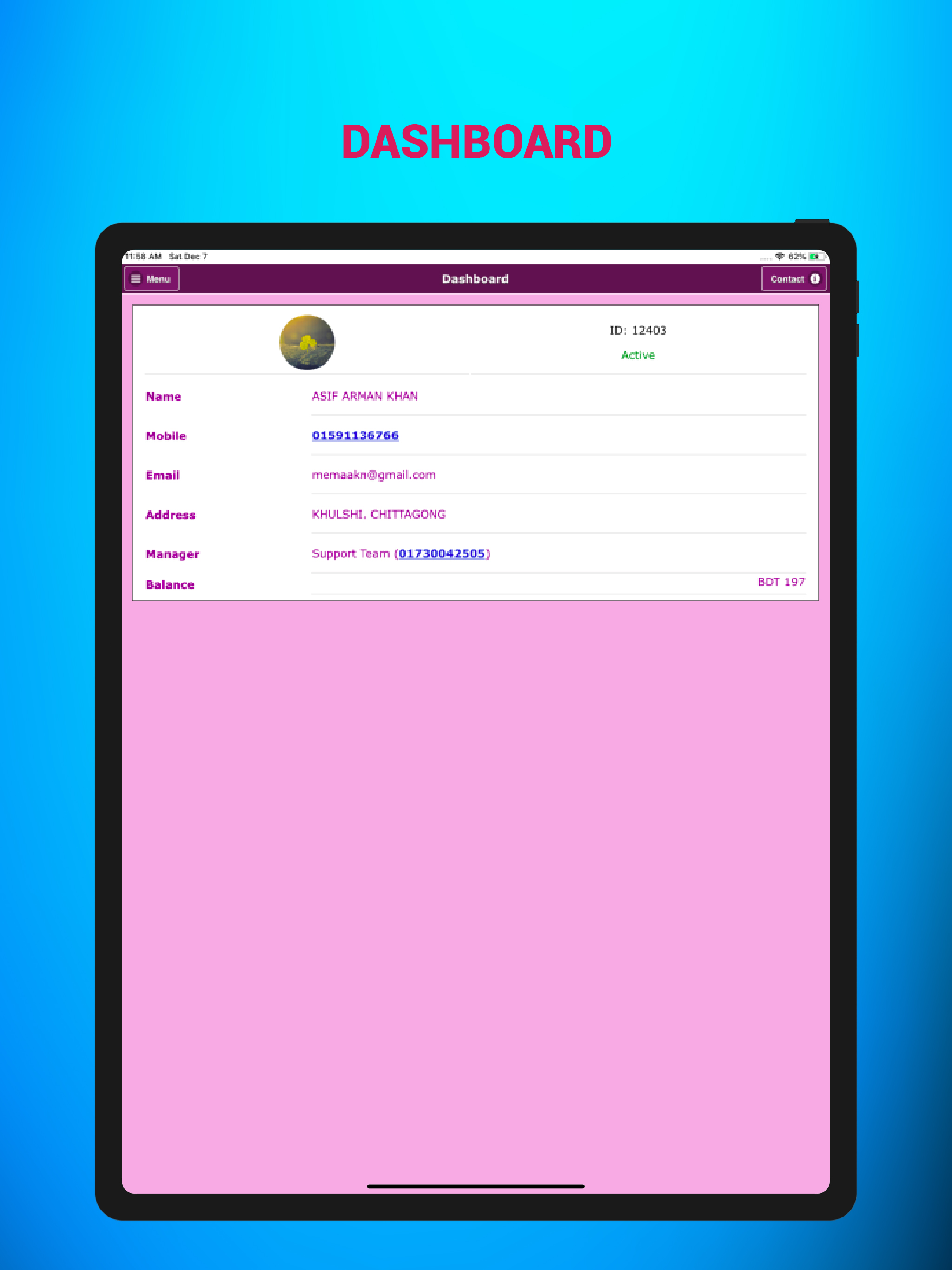 BeFresh App