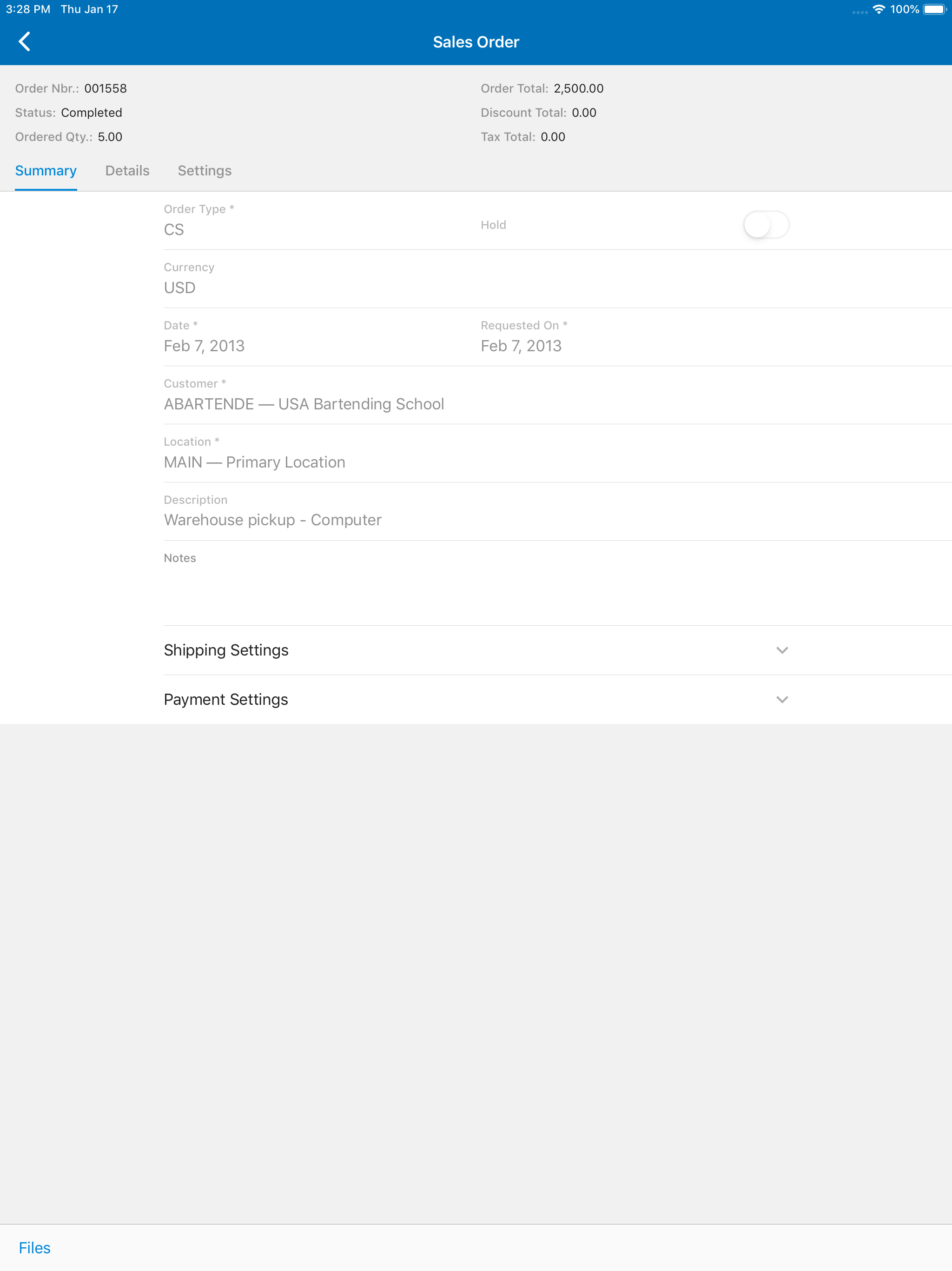 ACCEO ERP screenshot 6