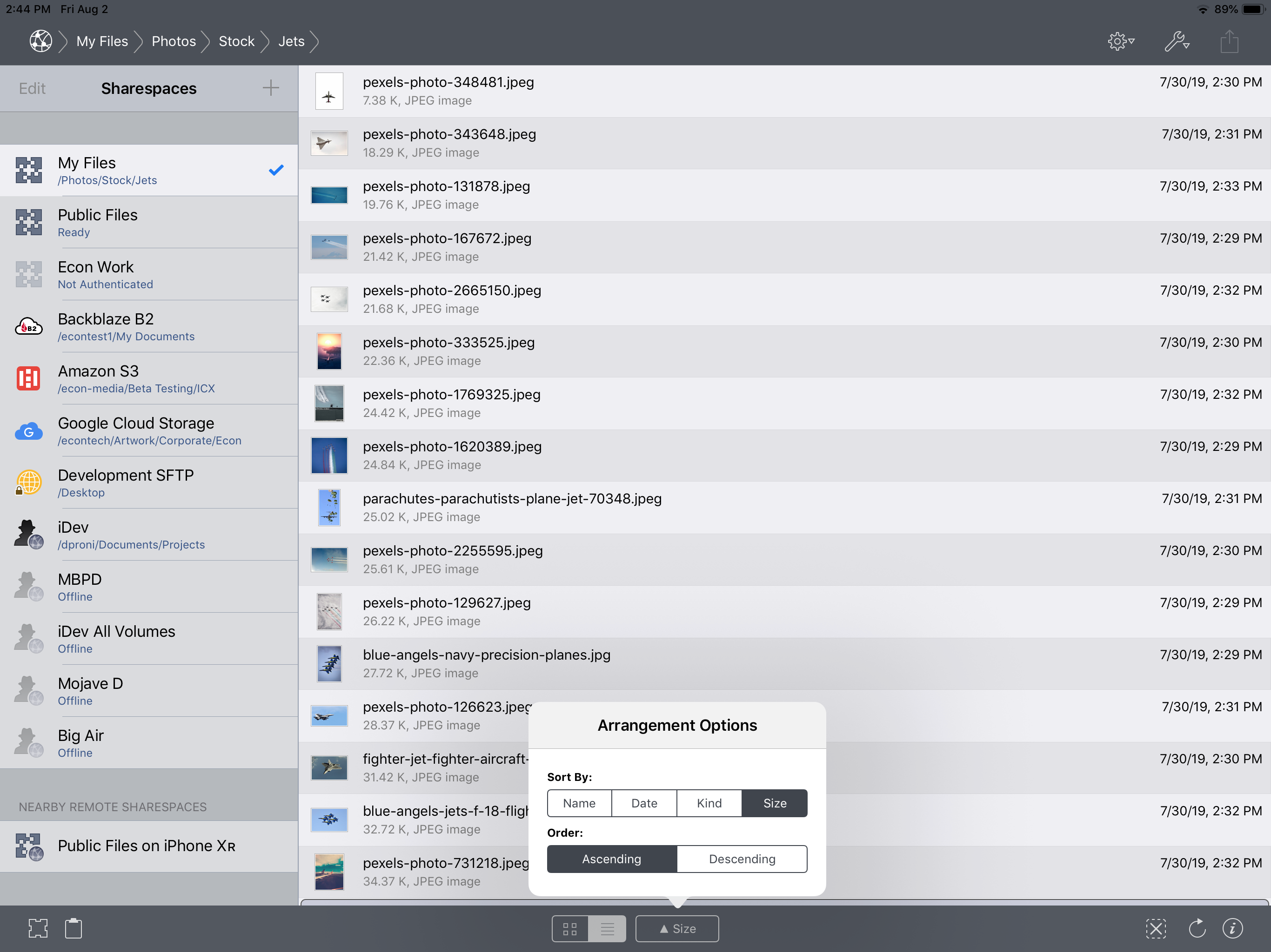 InterConneX for iPad screenshot 2