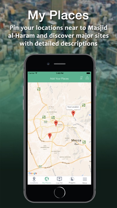 Screenshot #2 pour Makkah Traveller Map & Minder