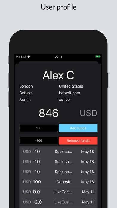 App screenshot