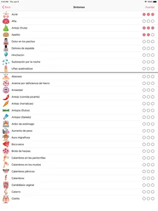 Screenshot 6 WomanLog Calendario Menstrual iphone