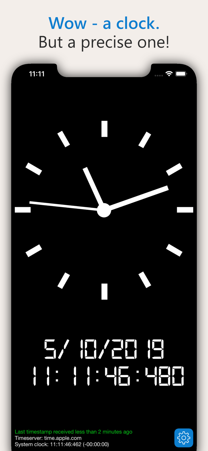 AtomicClock：NTP精準時間 screenshot 1