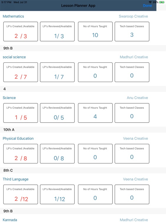 LessonPlannerIB screenshot-3