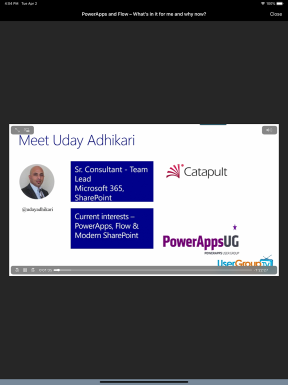 Screenshot #6 pour UserGroup.TV