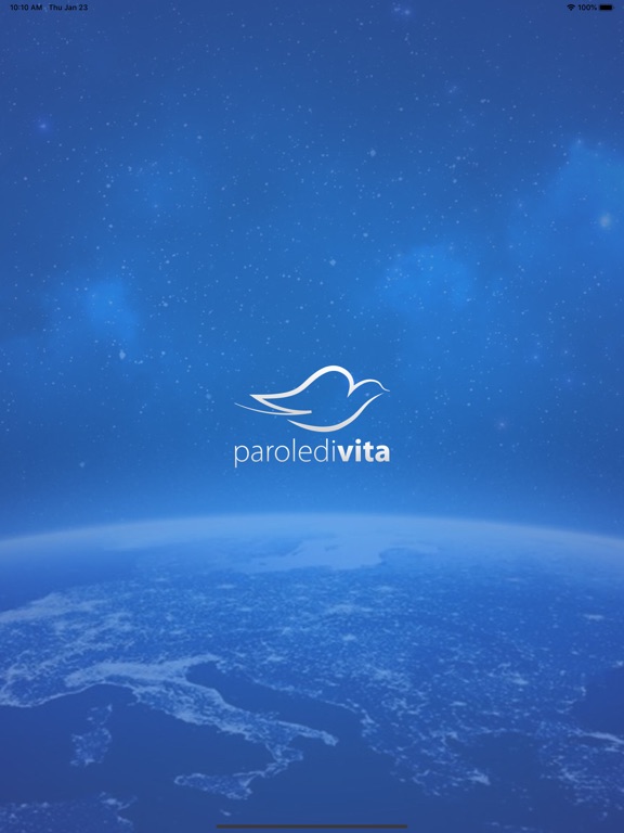 Parole di Vita iPad screenshot 1 - Entertainment app