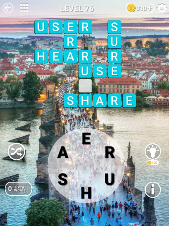 Word Travel: Crossword Game iPad screenshot 4 - Games app