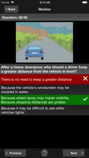 driver theory test ireland pro iphone screenshot 4