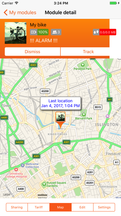Trackito Screenshot 3 - AppWisp.com Trackito Screenshot 3 - AppWisp.com