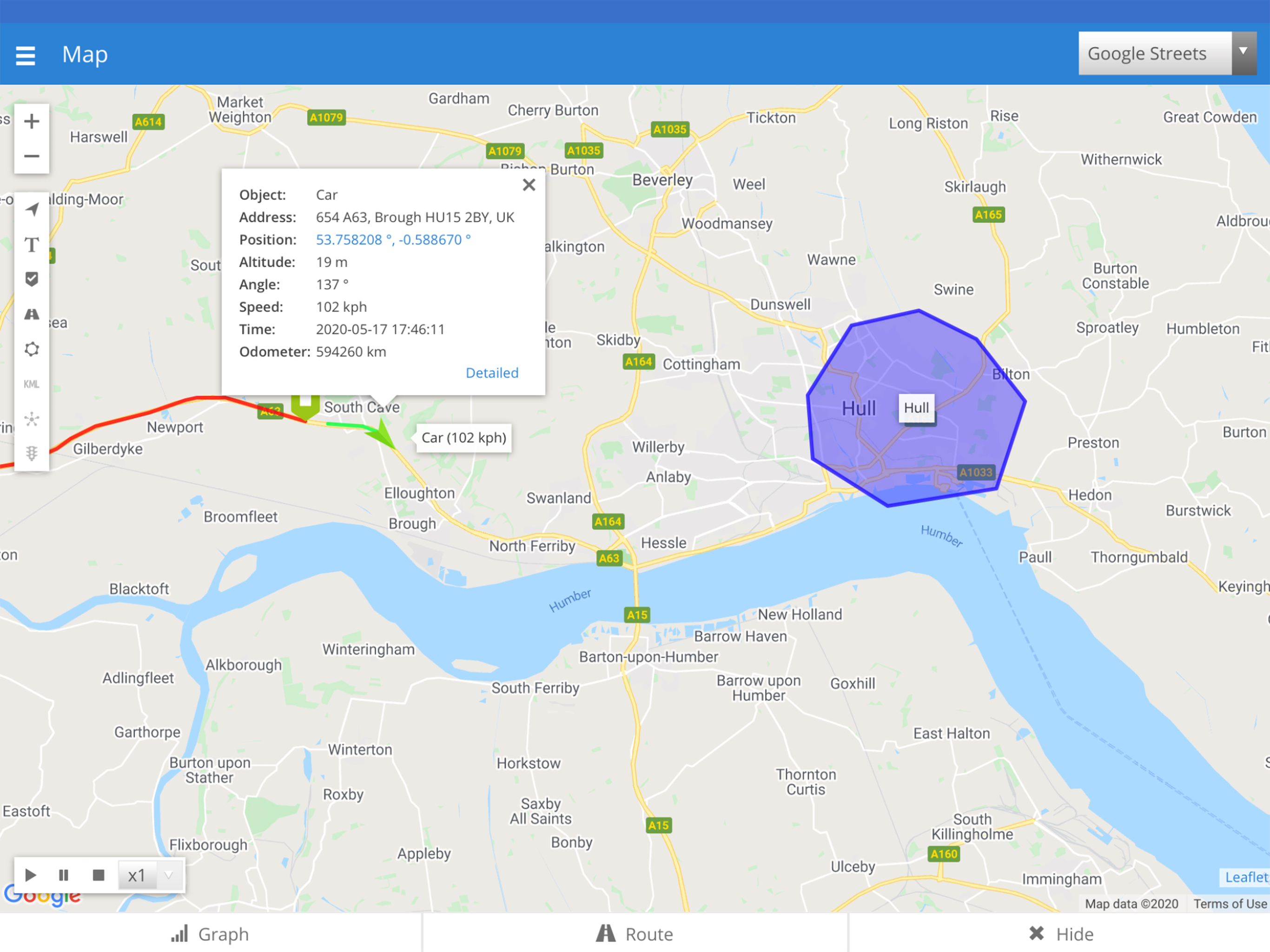 iTrack Live GPS screenshot 19