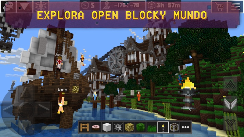 Block Craft Exploration Pro 3D screenshot 1