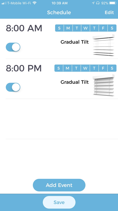 MySmartBlinds Screenshot