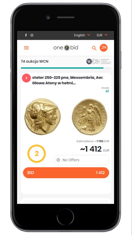 OneBid: Live auctions