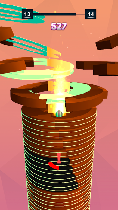 Screenshot #3 pour Stack Reaction Ball - Blast 3D