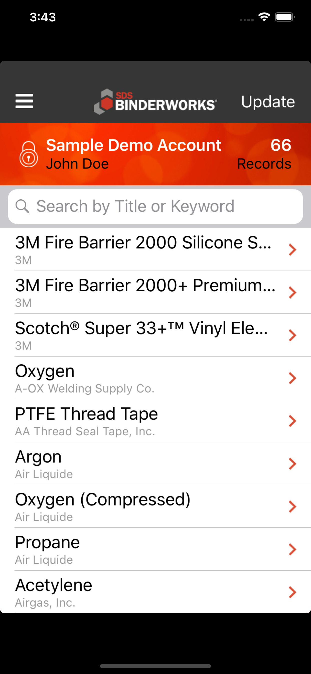 SDS BinderWorks Mobile Phone