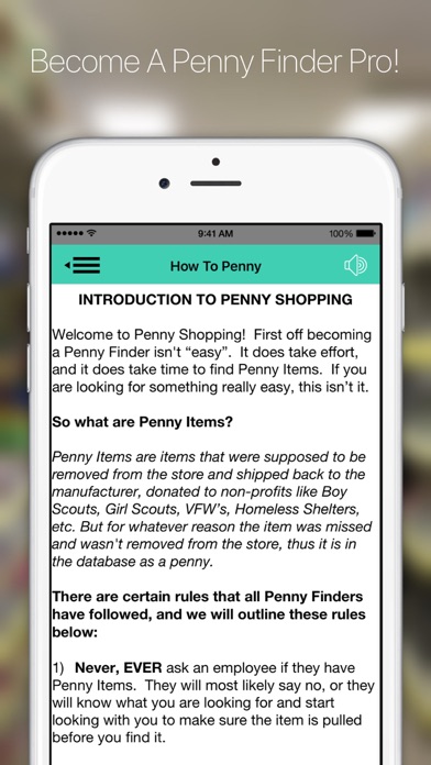 Penny Finder Screenshot
