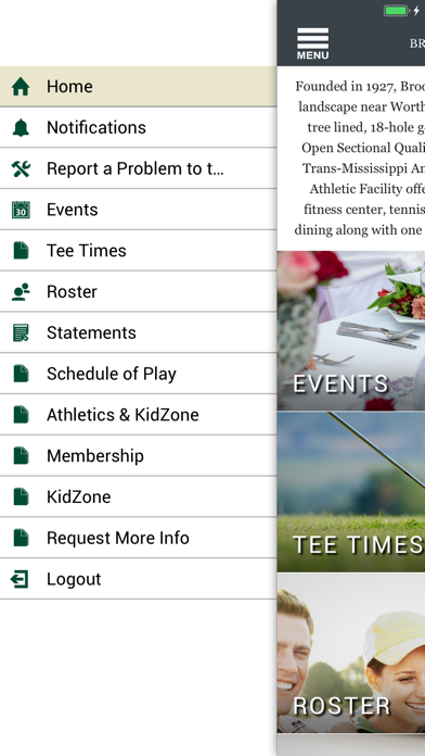Brookside Golf and CC Screenshot