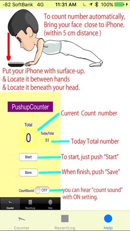 Push-Up-Counter screenshot-3