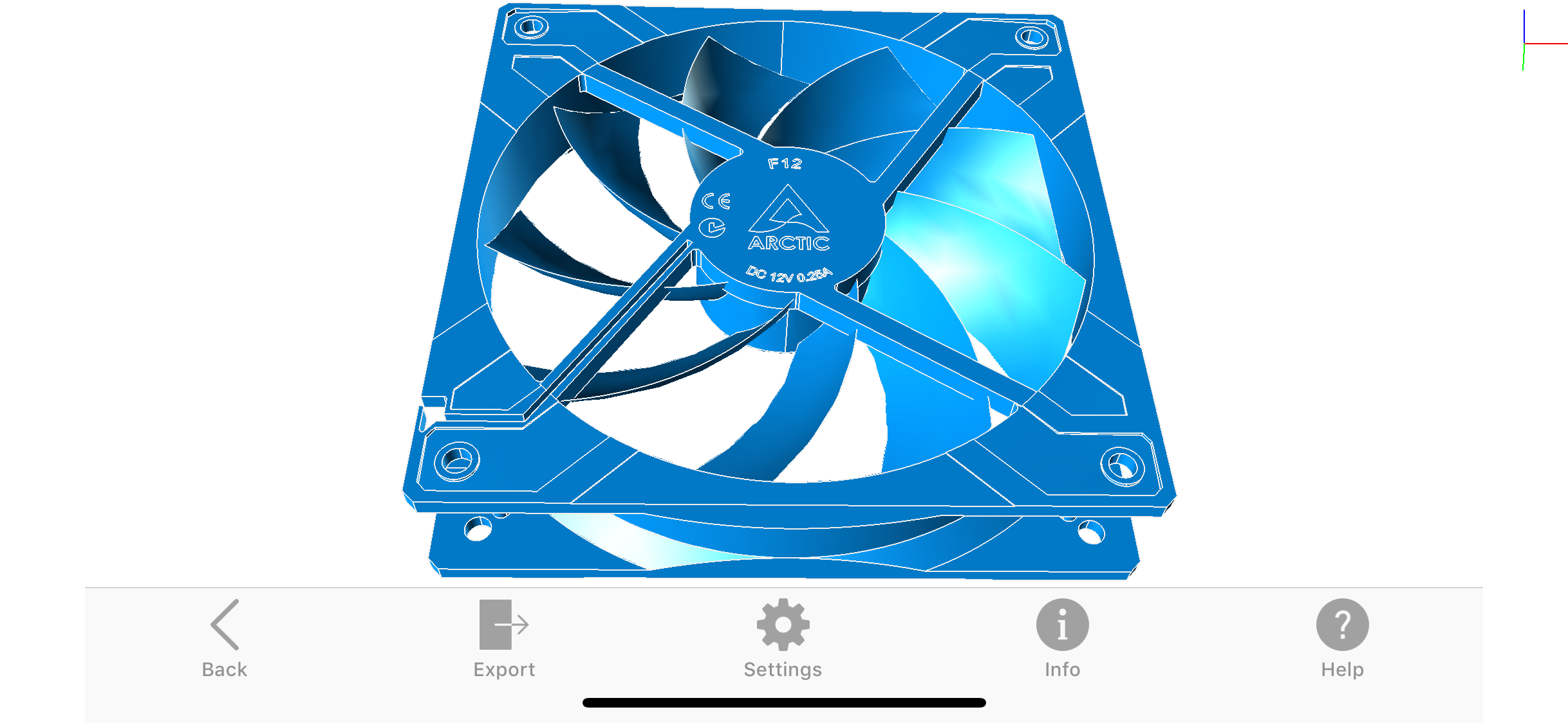 IGES & STEP Viewer screenshot 5